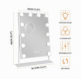 Hollywood Make-up Spiegel 50 x 30 cm